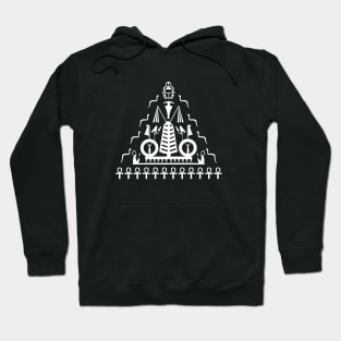 Egyptian Symbol Pyramid Hoodie